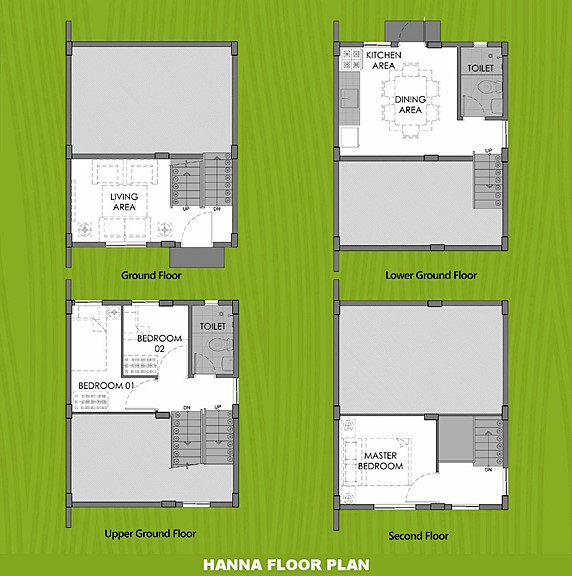 Hanna Floor Plan House and Lot in Palawan